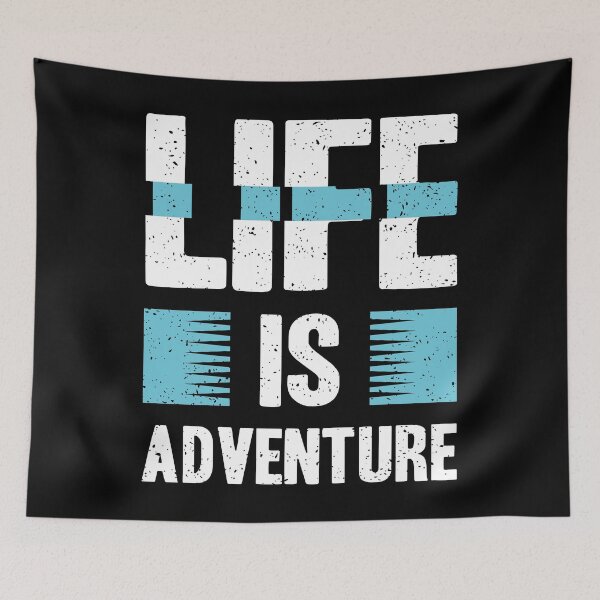 Item preview, Life is adventure designed and sold by favoritequotes.