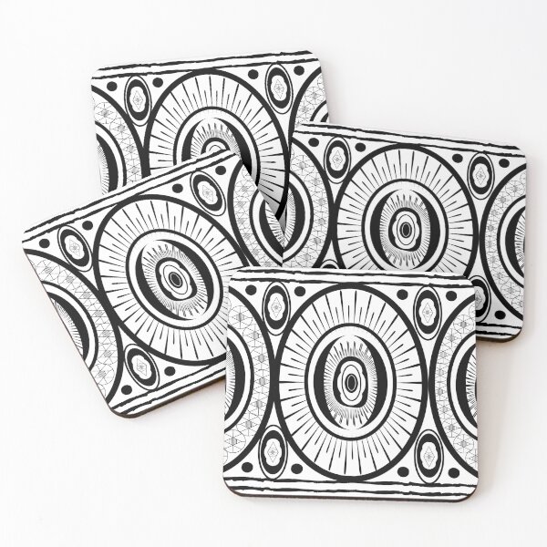 Item preview, White and Black Ovals Easter Egg designed and sold by ehadams.