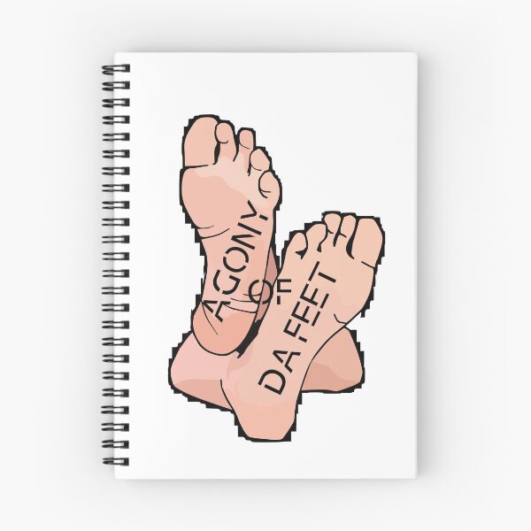 Item preview, agony of da feet designed and sold by Souperjumble.