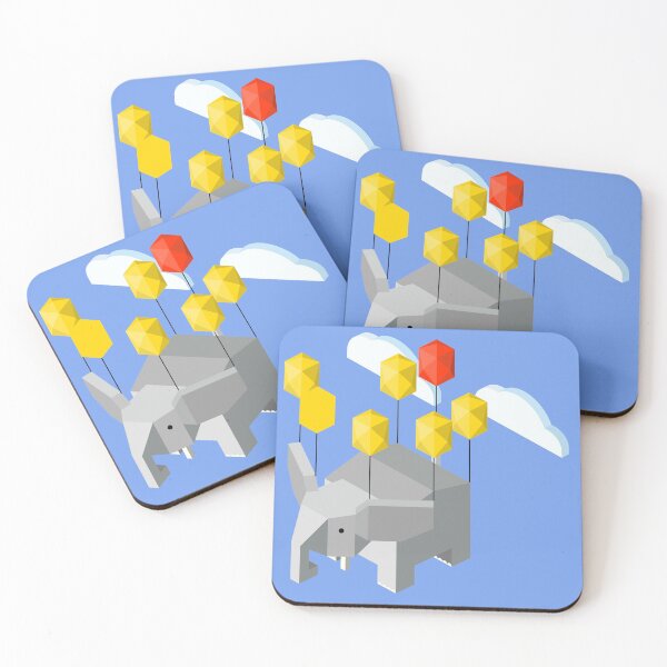 Item preview, flying elephant designed and sold by tos42.
