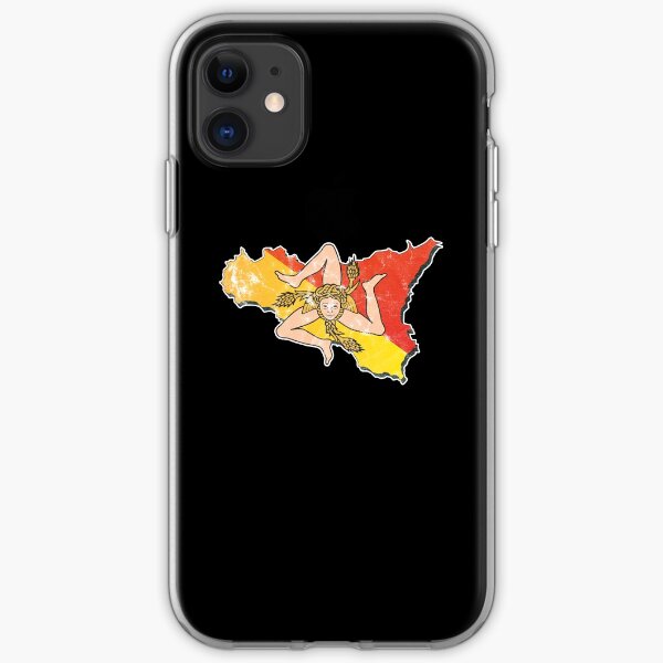 Sicily Flag Sicilian Trinacria Italian Pride iPhone Soft Case