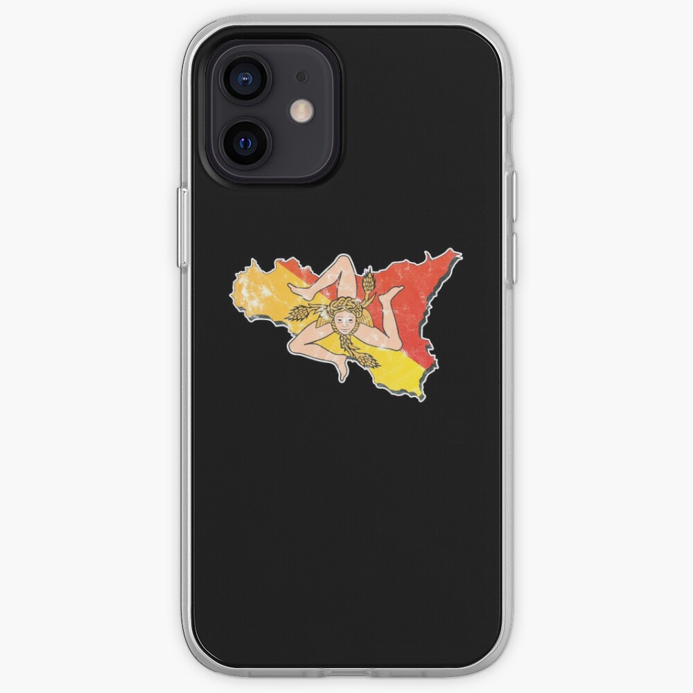 Sicily Flag Sicilian Trinacria Italian Pride iPhone Case & Cover