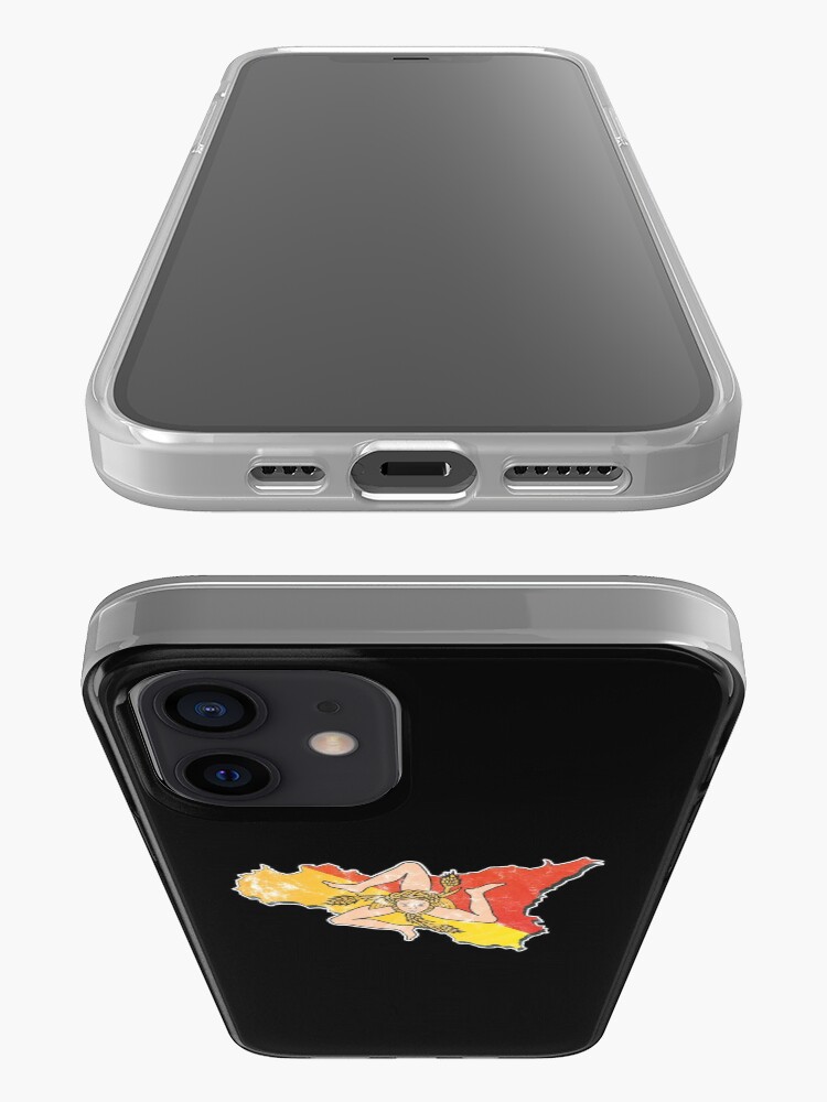Alternate view of Sicily Flag Sicilian Trinacria Italian Pride iPhone Case & Cover