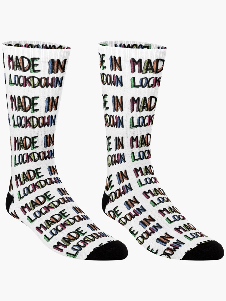 Thumbnail 3 of 5, Socks, Made In Lockdown designed and sold by TeamMasa.