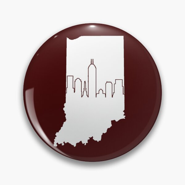 Item preview, Indianapolis Skyline - White designed and sold by Christopher Myers.
