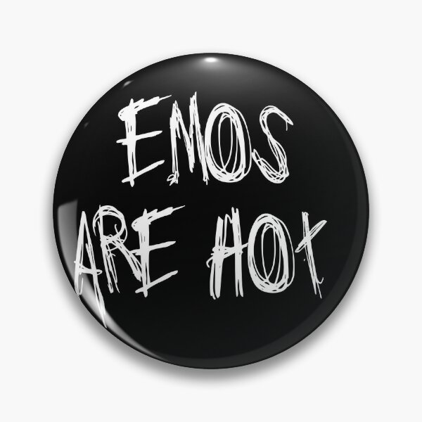 Emo Guys Are Hot! Punk Music Pin | Redbubble