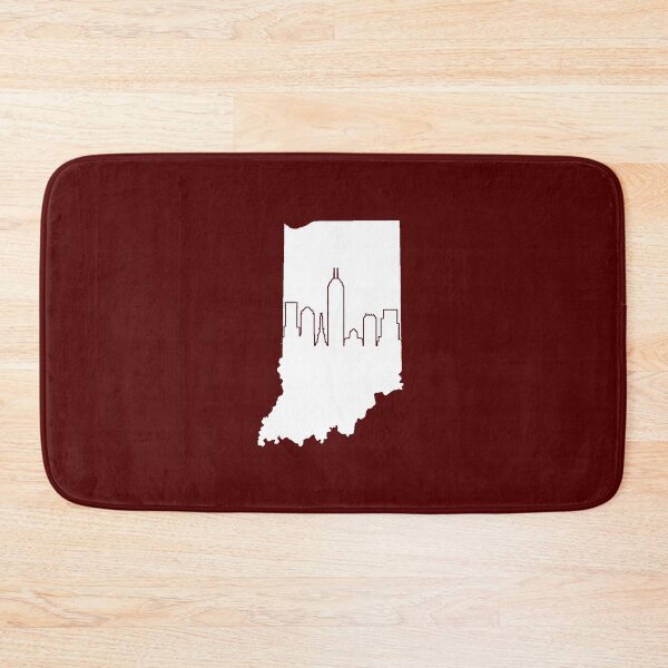 Item preview, Indianapolis Skyline - White designed and sold by Christopher Myers.