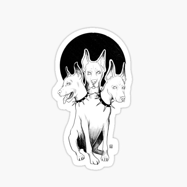 Item preview, Cerberus designed and sold by shopCAOS.