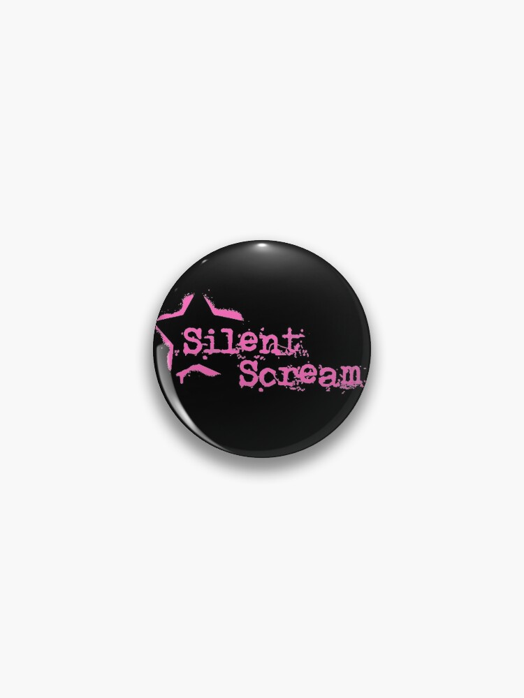 Silent Scream Star Logo Pink Pin for Sale by SilentXScream