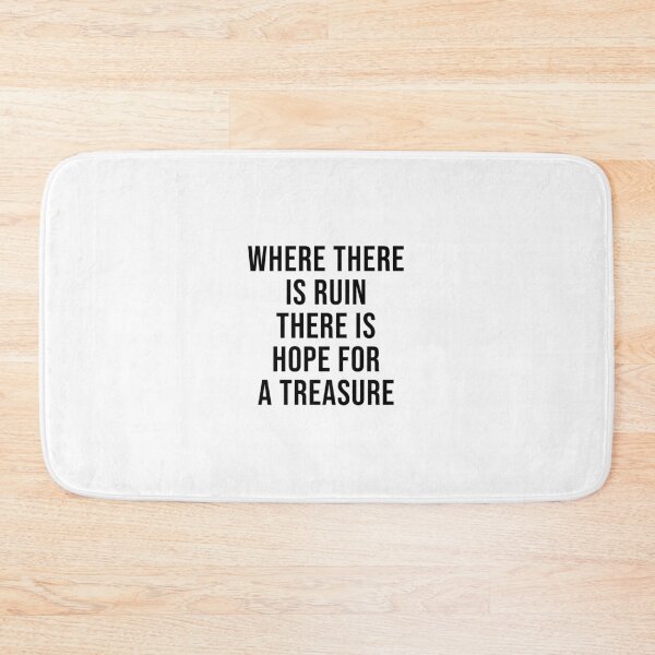Item preview, Rumi Quotes - Where there is ruin there is hope for a treasure designed and sold by Inspirationmotivation.