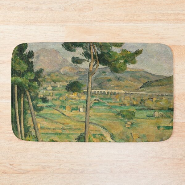 Item preview, Mont Sainte-Victoire and the Viaduct of the Arc River Valley by Cezanne designed and sold by Stephen Chambers / The Pop Art Factory.