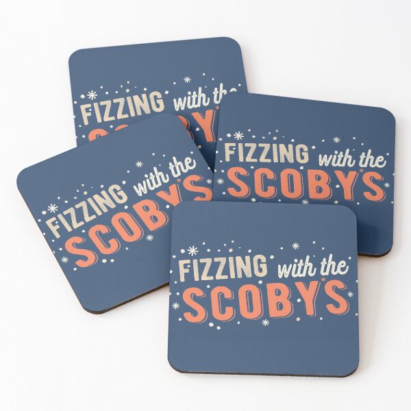 Item preview, FIZZING WITH THE SCOBYs - Kombucha designed and sold by jitterfly.