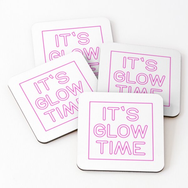 Item preview, It’s glow time sticker designed and sold by erinsdrawings.