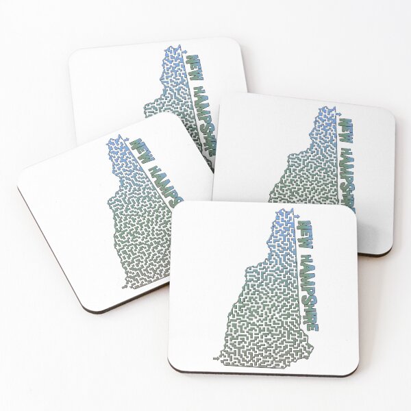 Item preview, New Hampshire State Outline Maze & Labyrinth designed and sold by gorff.