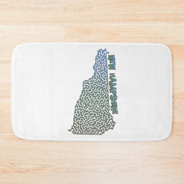 Item preview, New Hampshire State Outline Maze & Labyrinth designed and sold by gorff.