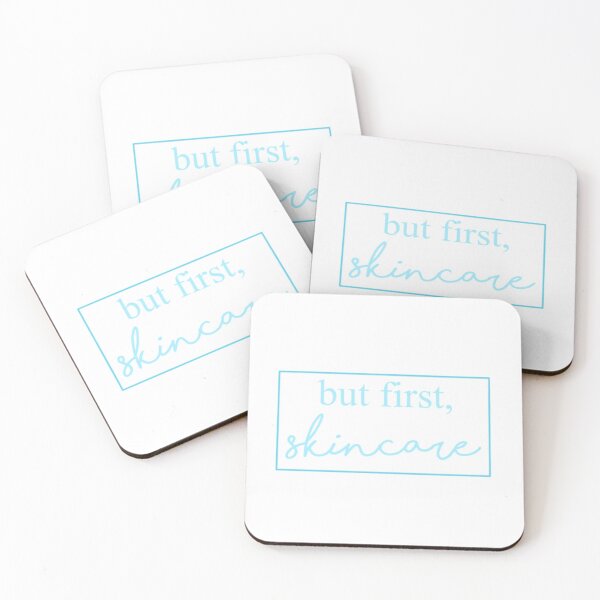 Item preview, But First Skincare sticker designed and sold by erinsdrawings.