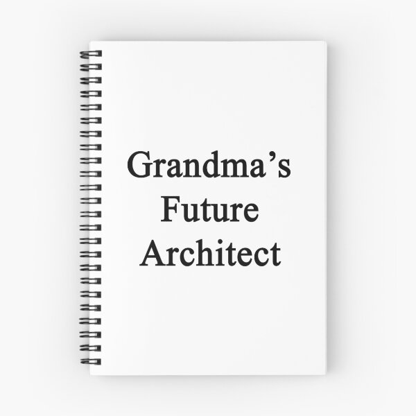 Item preview, Grandma's Future Architect designed and sold by supernova23.