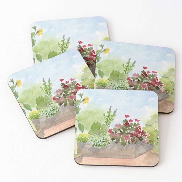 Item preview, Camano Island- Garden Walk  designed and sold by Diane Hall Watercolors.