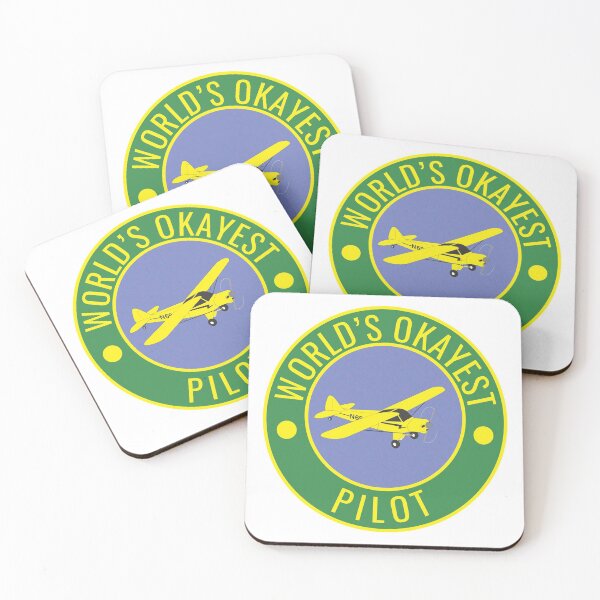 Item preview, World's Okayest Pilot designed and sold by dhajr.