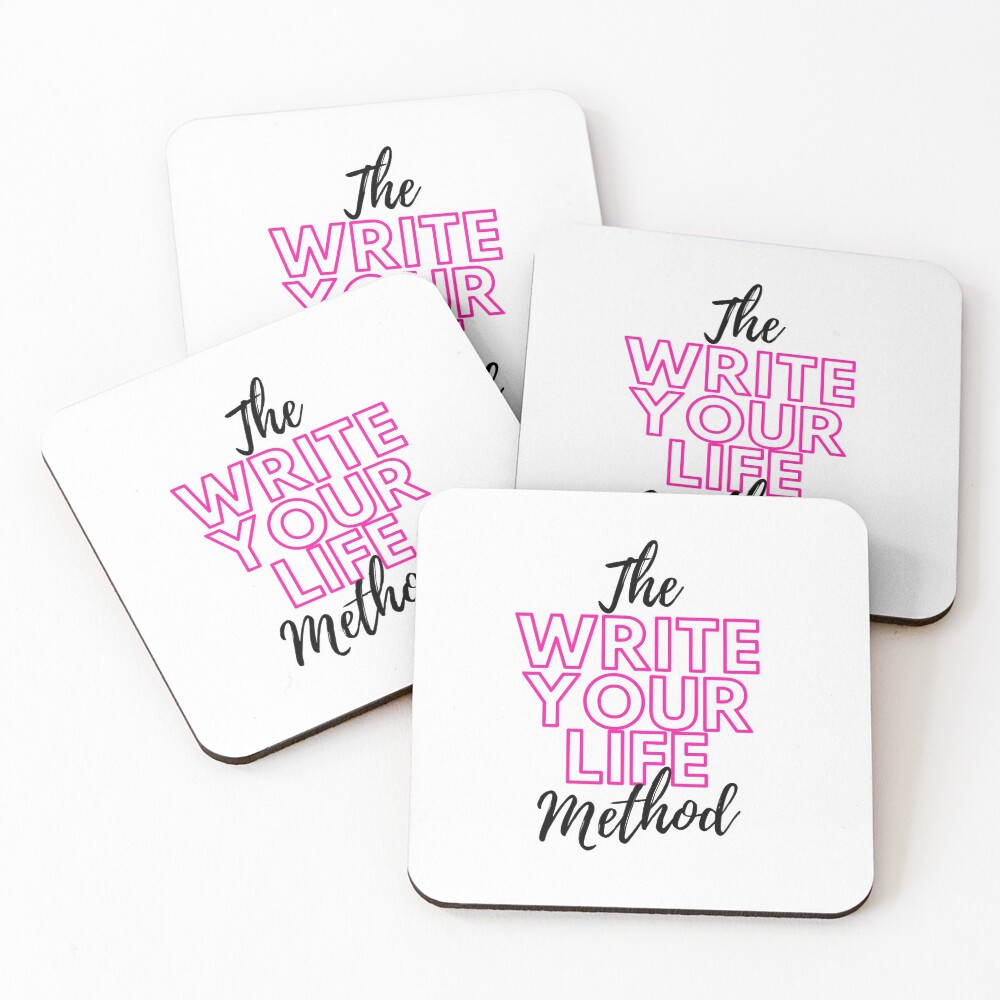 The Write Your Life Method Coasters (Set of 4)