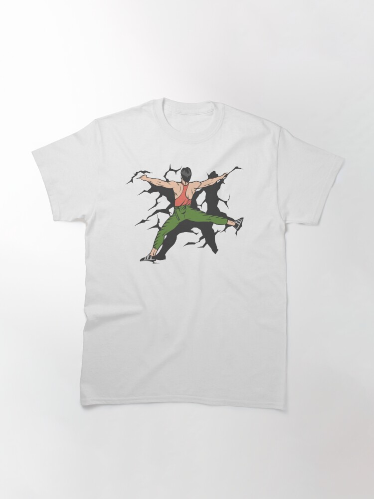 Alternate view of Cool Rock Climbing Shirt Funny Bouldering Gifts Classic T-Shirt