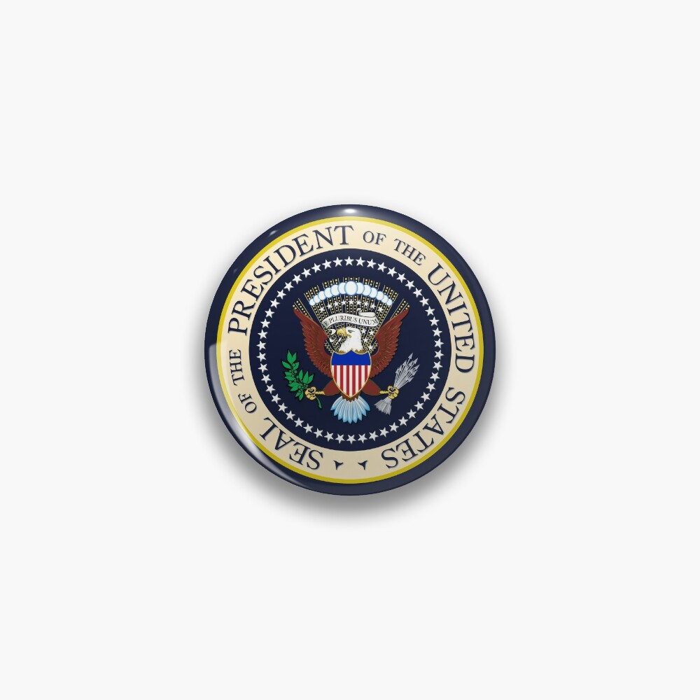 Seal Of The President Of The United States Pin For Sale By Vintagetreasure Redbubble 5998