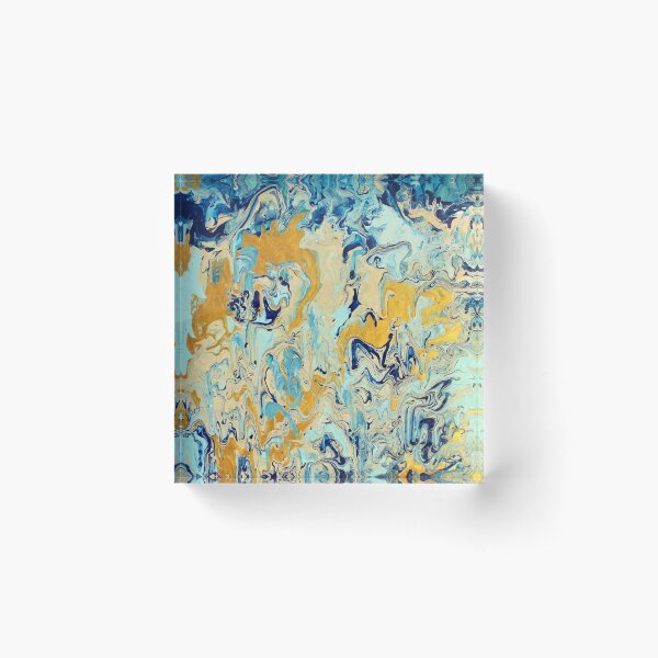 Acrylic Pour Acrylic Block