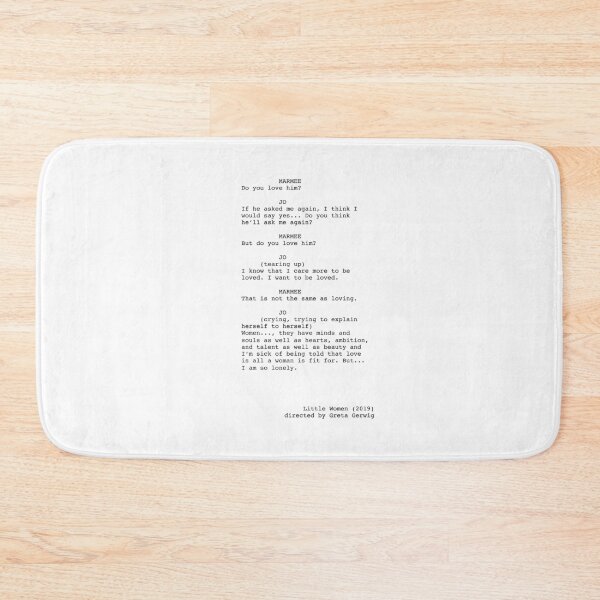 Item preview, Little Women Script Excerpt designed and sold by minimalmoviedesigns.