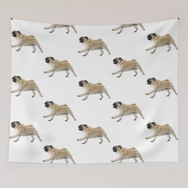 Item preview, Walking pug graphic designed and sold by Mariascientist.