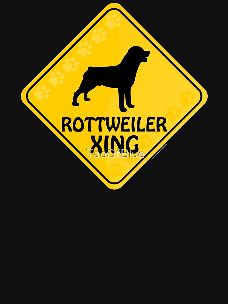 Rottweiler Xing by TaoOfBlue