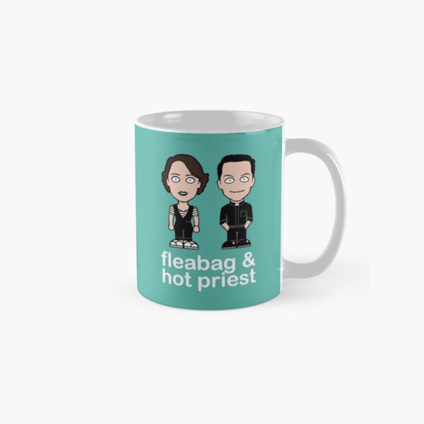 Vista previa del artículo con la obra «Fleabag y el sacerdote», diseñado y vendido por redscharlach.