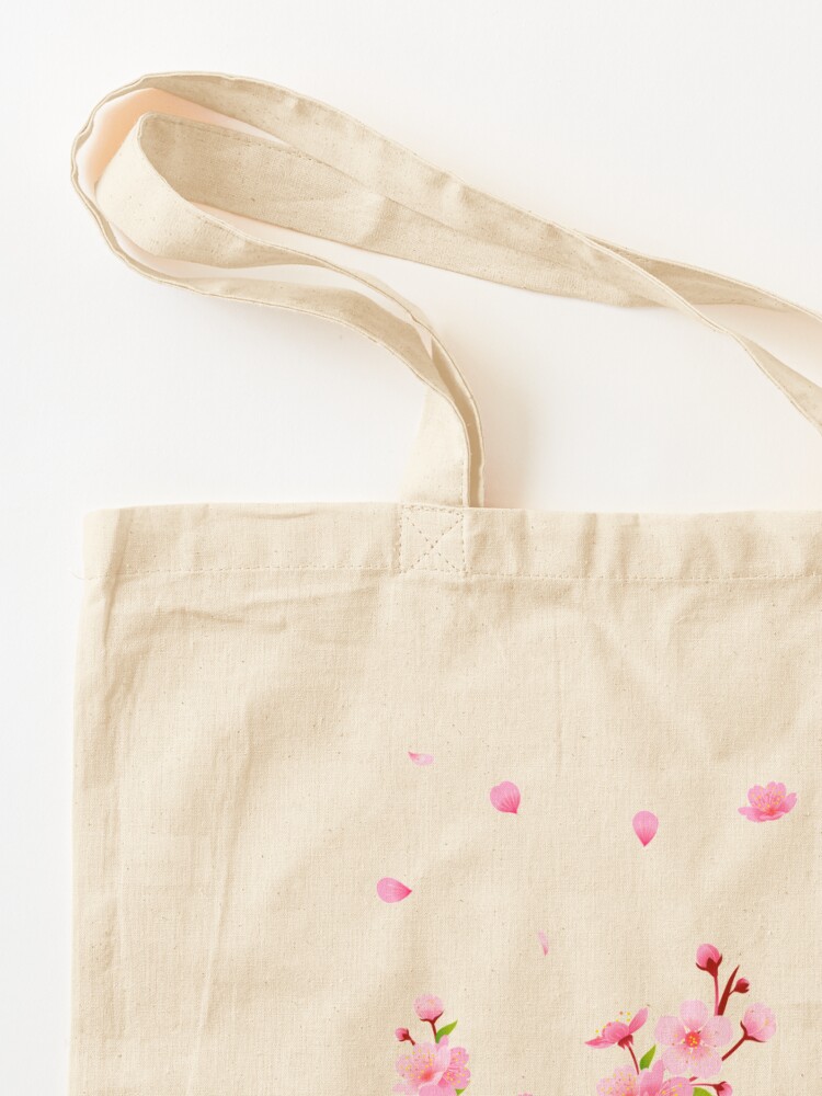 Japanese Cherry Blossom Tote Bag