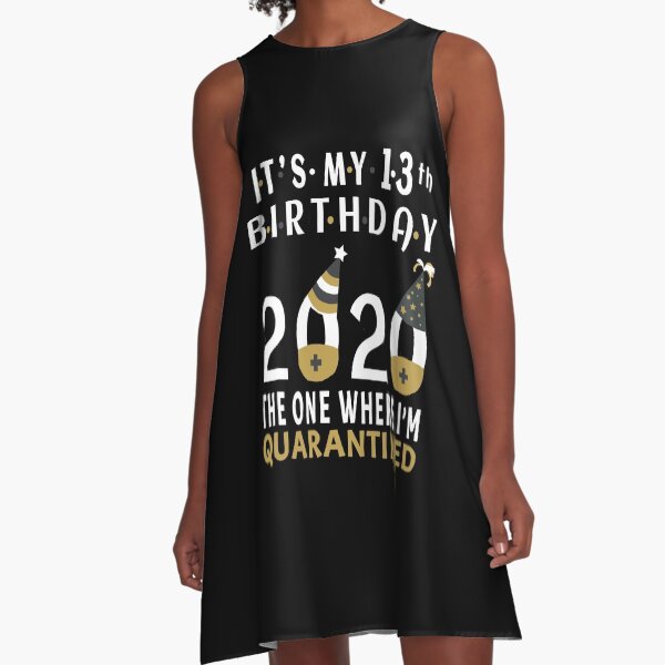 13th birthday dress