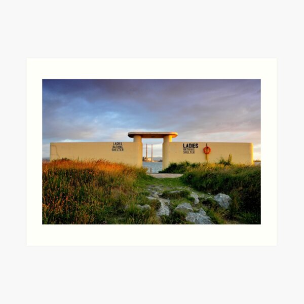 Ladies Bathing Shelter Art Print