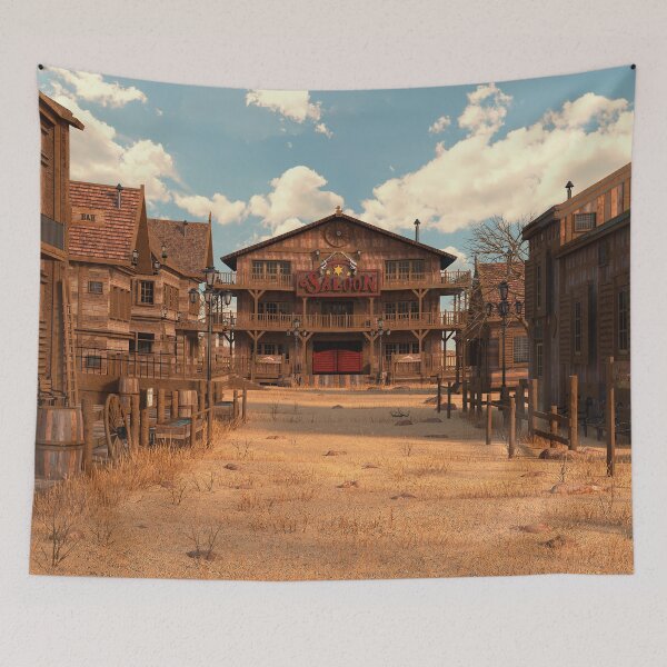 Item preview, WESTER SALOON LANDSCAPE designed and sold by Marc  Mons.