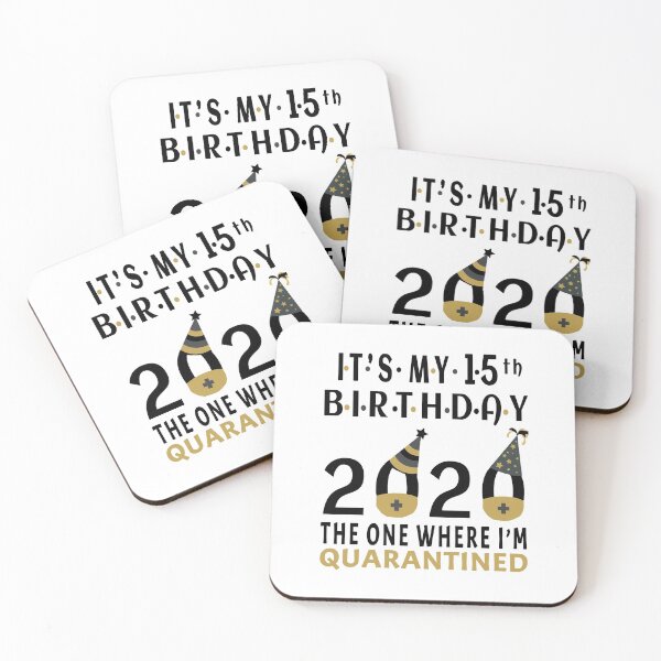 Item preview, Its My 15th Birthday The One Where Im Quarantined Social Distancing Gifts  designed and sold by AnimaLovers.