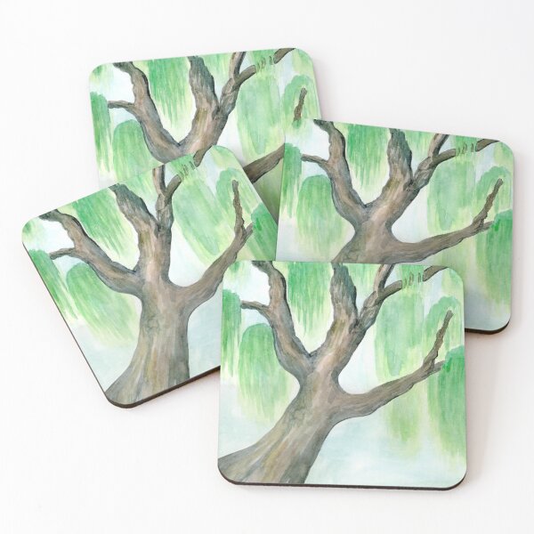 Item preview, Watercolor Weeping Willow designed and sold by Wyndee Breheny.