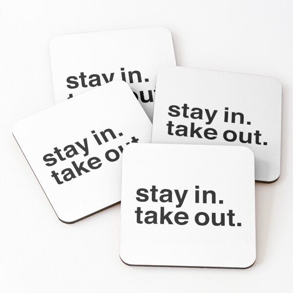 Item preview, Stay In, Take Out. designed and sold by murialbezanson.