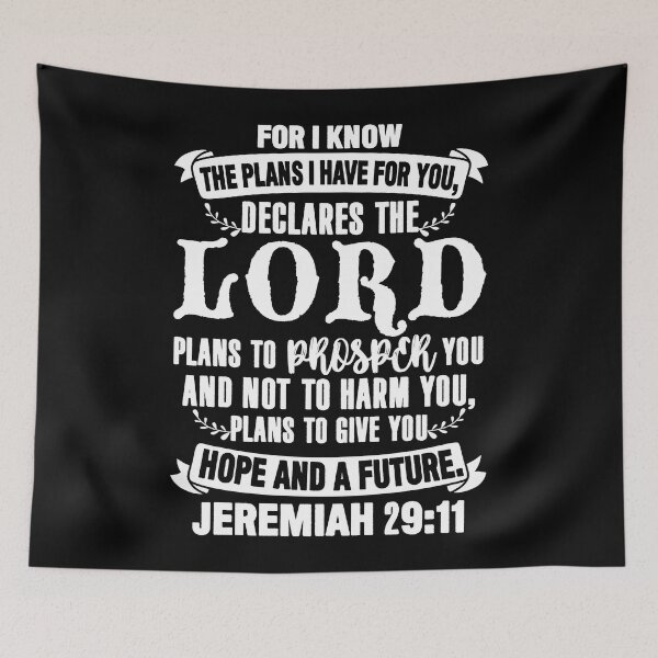 Item preview, Jeremiah 29:11 designed and sold by plushism.