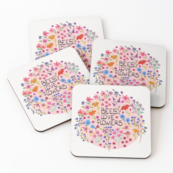 Item preview, Bees love flowers designed and sold by RanitasArt.