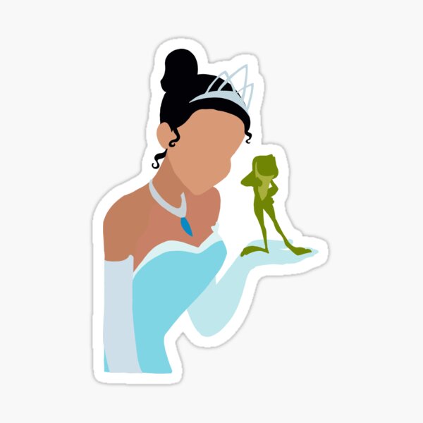 Princess and the Frog Sticker
