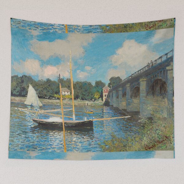 Item preview, Bridge At Argenteuil by Claude Monet designed and sold by Stephen Chambers / The Pop Art Factory.