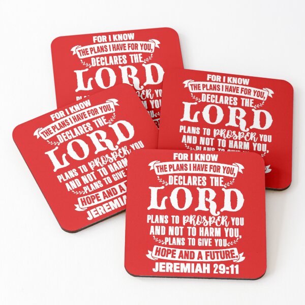 Item preview, Jeremiah 29:11 designed and sold by plushism.