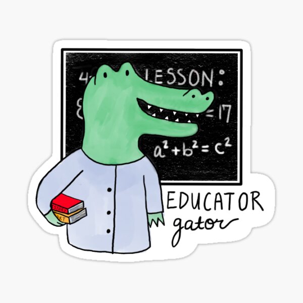 Item preview, Educator Gator designed and sold by swampmami.