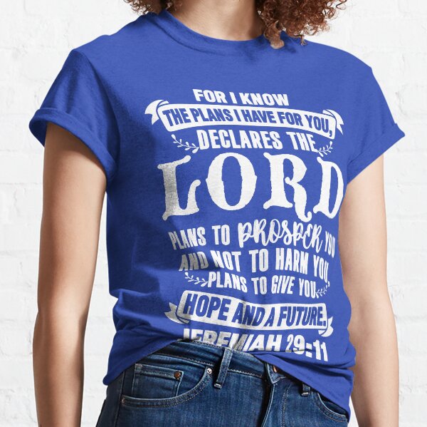 Item preview, Jeremiah 29:11 For I Know The Plans I Have For You designed and sold by plushism.