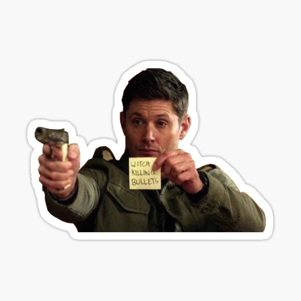 Item preview, Dean Winchester Witch Killing Bullets - Supernatural designed and sold by Heart-and-Skull.