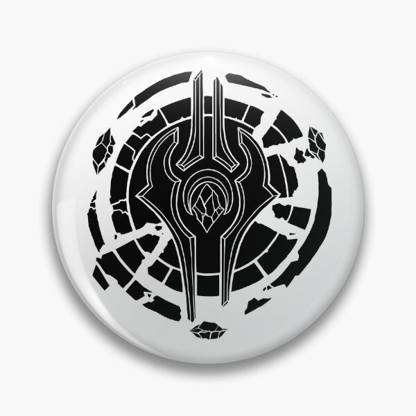 Item preview, Draenei Crest - Black designed and sold by All-Sorts.