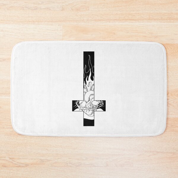 Item preview, Inverted Cross - Sacred Heart designed and sold by Gumless.