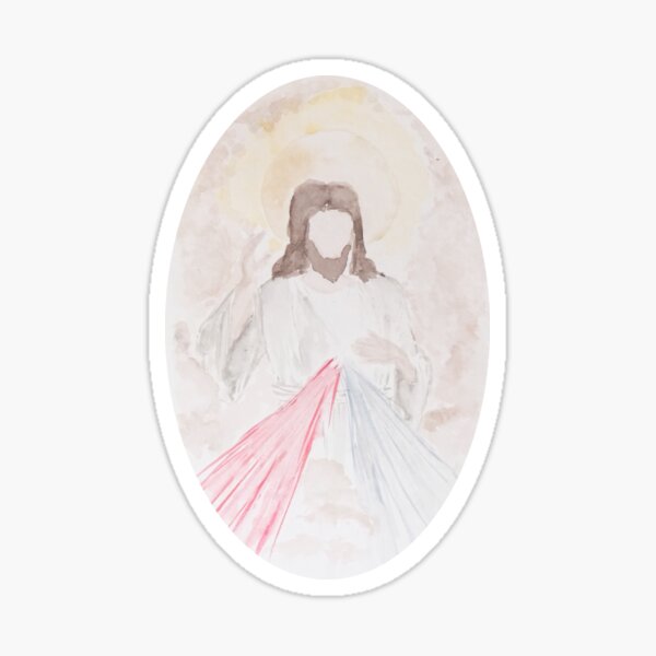 Divine Mercy Stickers Redbubble