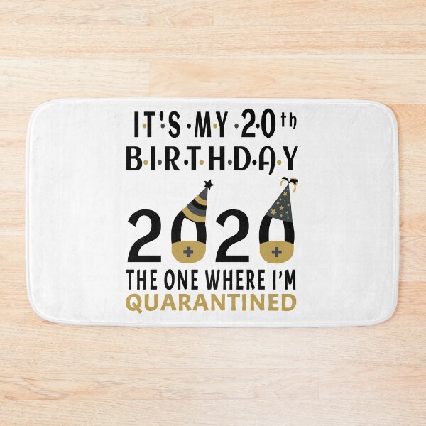 Item preview, Its My 20th Birthday The One Where Im Quarantined Social Distancing Gifts  designed and sold by AnimaLovers.